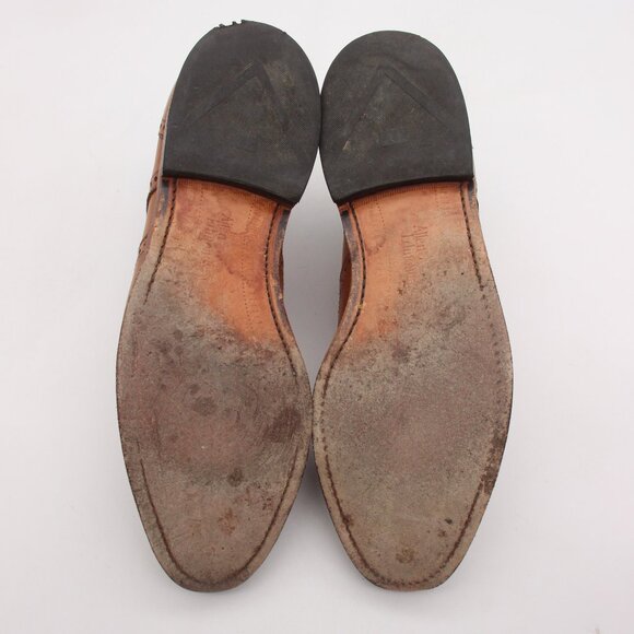 Allen Edmonds Madison Park Mens Size 9.5 D Brown Leather Wingtip Oxford Shoes main image 5